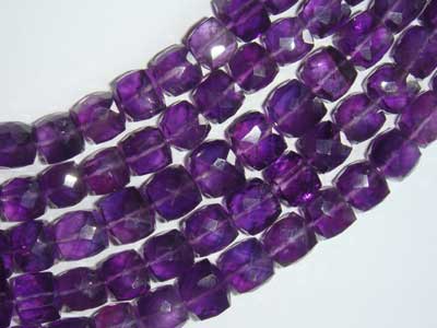 Amethyst Faceted Box